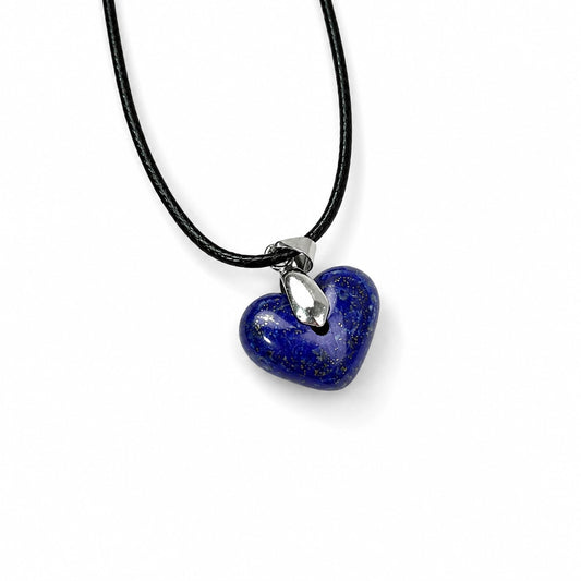 Stone Heart Lockets