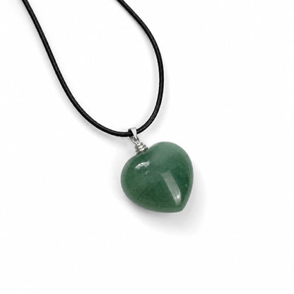Stone Heart Lockets