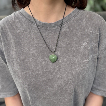 Stone Heart Lockets